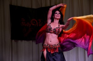 bailarina de danza del vientre en Sevilla